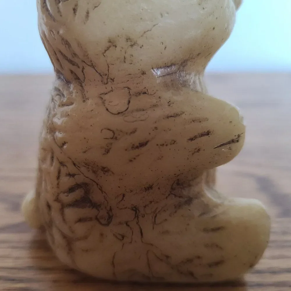 Vintage Novelty Bear Wax Candle - JACK B. NIMBLE BEAR - Vintage Rare UNIQUE